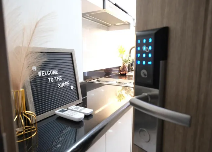 Stylish Condotel With 2 Beds Near Mall Of & Airport - Jwl Apartment