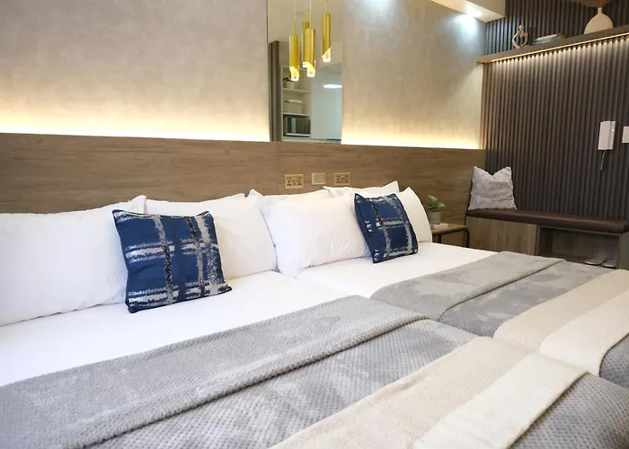 Stylish Condotel With 2 Beds Near Mall Of & Airport - Jwl Apartment Manila