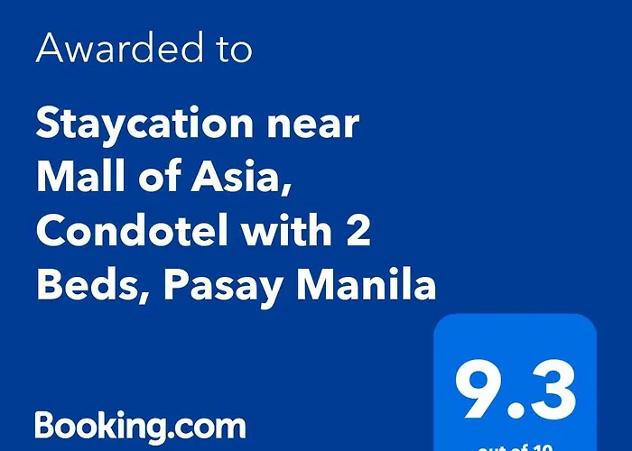 Stylish Condotel With 2 Beds Near Mall Of & Airport - Jwl Apartment Manila